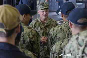 Chief of Naval Operations Adm. Gilday Undergoes Heart Surgery for Medical Condition - Military.com