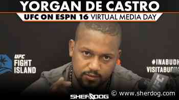 Yorgan De Castro UFC on ESPN 16 Virtual Media Day Interview