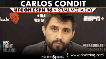 Carlos Condit UFC on ESPN 16 Virtual Media Day Interview