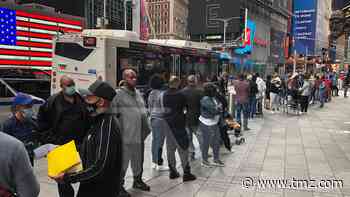Long Passport Line in NYC Following 'S**tshow' Debate