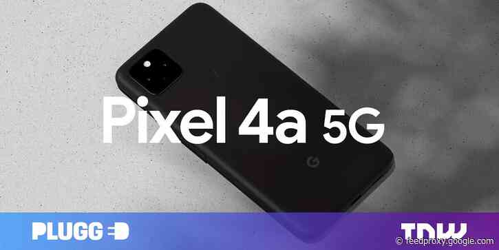 Google officially reveals the Pixel 4a 5G for $499
