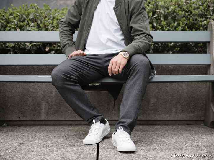 Public Rec makes pants that feel a lot like sweats but look much nicer — after 3 years of wear, they still look brand new
