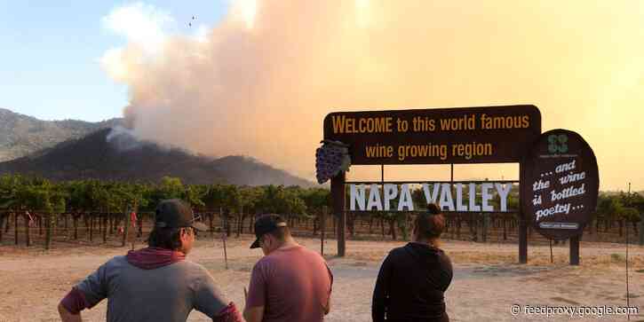 Photos show an astonishing scale of devastation in Northern California's wine country, where the Glass Fire has torched entire warehouses, tasting rooms, and vineyards