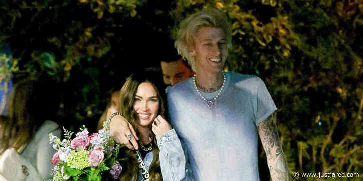 Machine Gun Kelly & Megan Fox Enjoy a Romantic Dinner Date