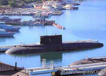 Kolpino Russian submarine trains Kalibr anti-ship missile fire - Navy Recognition