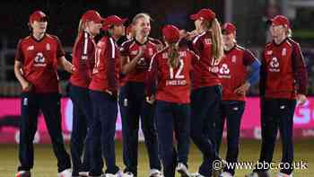 England v West Indies: Hosts win five-over match by three wickets to take series 5-0