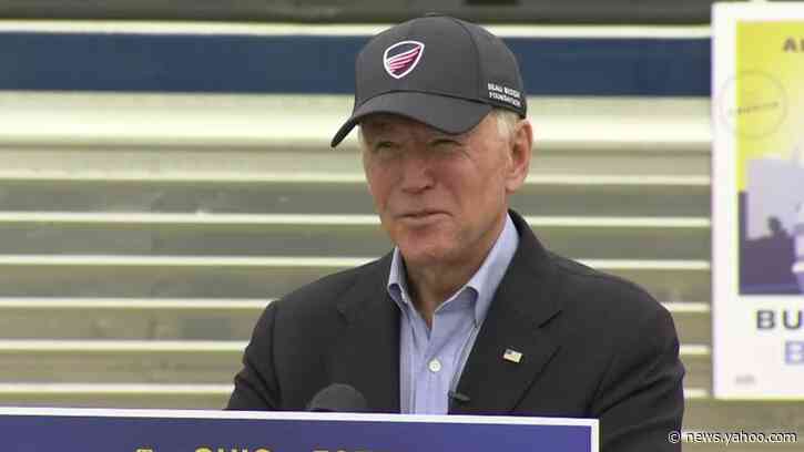 Trump a 'national embarrassment' at debate -Biden