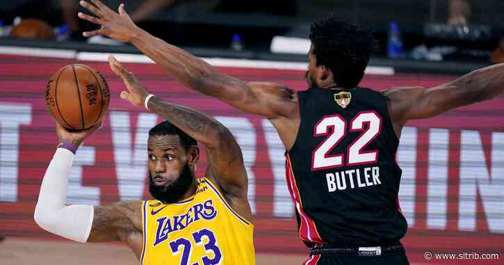 Lakers, LeBron roll in Game 1 of NBA Finals, top Heat 116-98