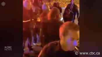 Edmonton anti-racist protesters clash with group with far-right connections