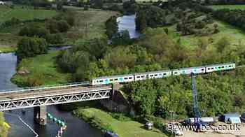 Hydrogen-powered train makes UK maiden journey