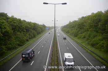 Why was the M65 closed for three hours overnight?