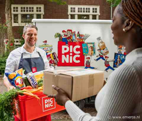 Picnic rolt ophalen pakketjes van DHL verder uit