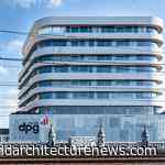 Competition winning design for HQ DPG Media