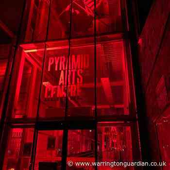 Warrington lockdown: Pyramid illuminated for Light It In Red campaign