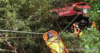 Saint-Sernin-sur-Rance. Après une chute de 25 m, les trois occupants du véhicule s’en sortent indemnes - Millavois.com