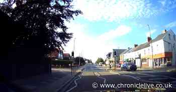 Watch moment dangerous driver is caught doing 108mph in 30mph zone in Sunderland