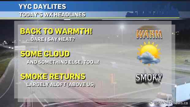 Warm start to October and potential wildfire haze