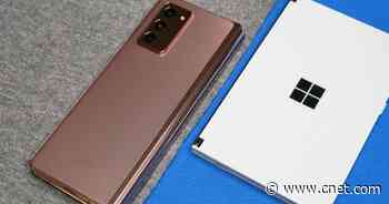 Z Fold 2 or Surface Duo? Comparing foldable phones video     - CNET