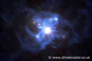 Astronomers find galaxies trapped in web of supermassive black hole - St Helens Star