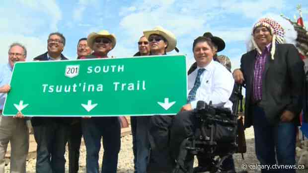 Tsuut'ina Trail section of ring road slated to open to traffic today