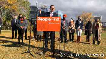 NDP Leader Ryan Meili promises to reduce classroom size, hire teachers