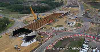 New A19 flyover begins to take shape as part of Testo's roundabout scheme