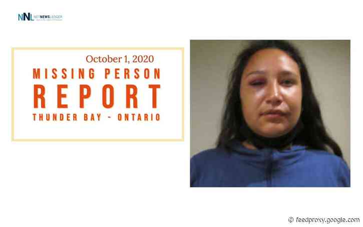 October 1, 2020 – Missing 23-year-Old Woman in Thunder Bay - Thunder ...
