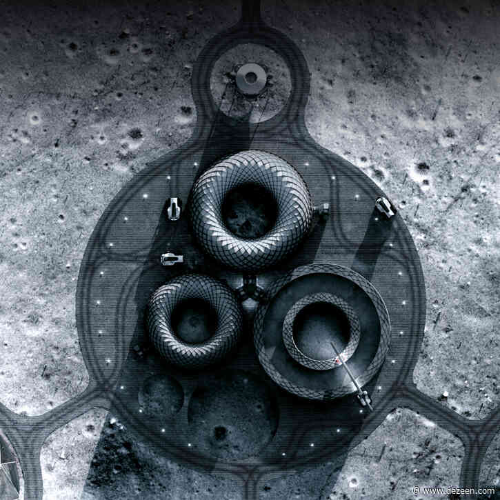 BIG and NASA collaborate to design 3D-printed buildings for the moon