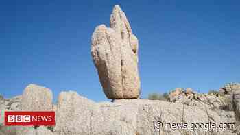 What wobbling rocks can tell us about nuclear safety - BBC News