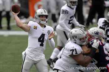 Derek Carr, Josh Allen meet again when Raiders host Bills