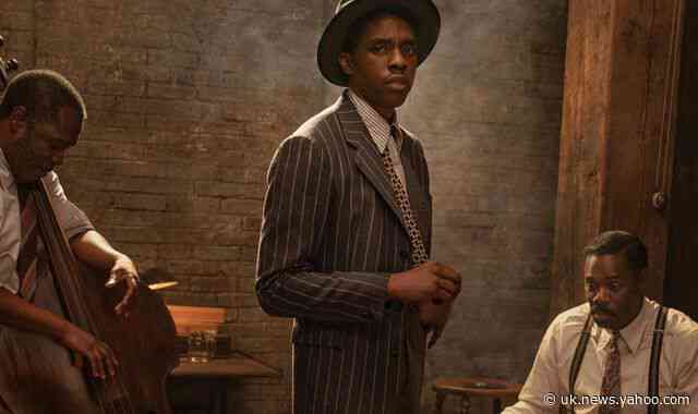 Chadwick Boseman pictured in Ma Rainey's Black Bottom - his last acting role before his death
