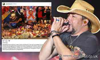 Jason Aldean pays tribute to lives lost on third anniversary of Route 91 Harvest mass shooting