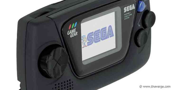 Sega’s Game Gear Micro is visibly smaller than the Dreamcast’s VMU