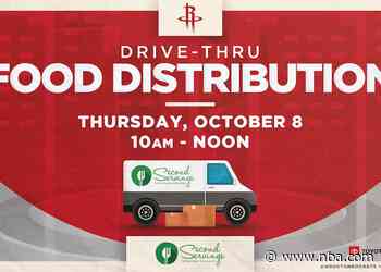 Houston Rockets and Second Servings Team Up For 2nd Drive-Thru Food Distribution | Houston Rockets - Rockets.com