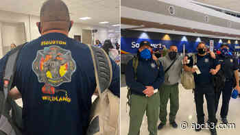 California wildfires 2020: Houston-area firefighters head west to help with disaster - KTRK-TV