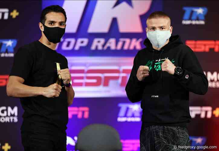 Quotes & Photos : Jose Zepeda and Ivan Baranchyk