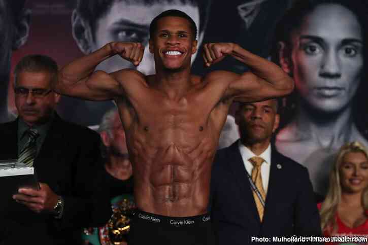 Devin Haney vs. Yuriorkis Gamboa signed for November 7th on DAZN