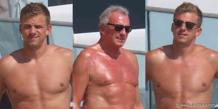 NFL Legend Joe Montana Hits the Beach with His Hot Sons Nick & Nate!