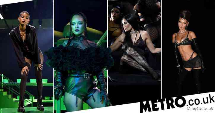 From Lizzo In Fishnets To Demi Moore S Lingerie All The Hottest Moments From Rihanna S Second Star Studded Savage X Fenty Show Uk News Newslocker