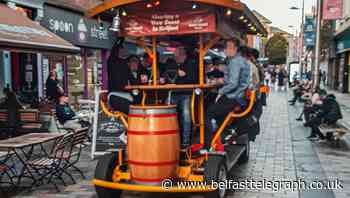 Belfast beer bike owners slam Stormont for confusion on rules - Belfast Telegraph