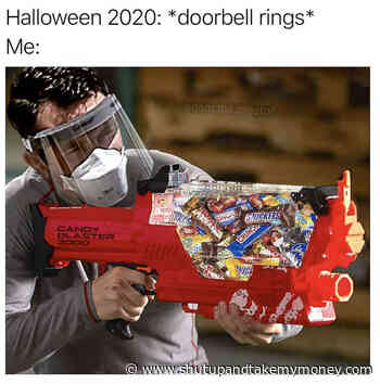 Candy Blaster 3000 Halloween 2020 Meme