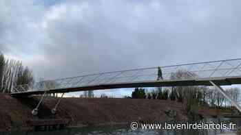 Récompense : La passerelle reliant Saint-Nicolas à Arras récompensée par un trophée - L'Avenir de l'Artois