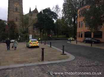 Police seal off part of Bolton town centre after woman 'grabbed by a stranger'