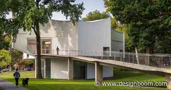 steven holl completes 'winter visual arts building' in pennsylvania - Designboom