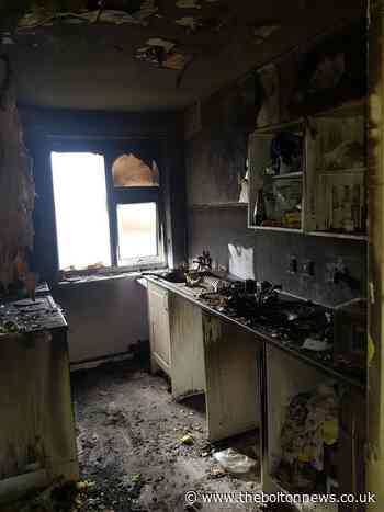 Breightmet family forced to flee as fire destroys kitchen