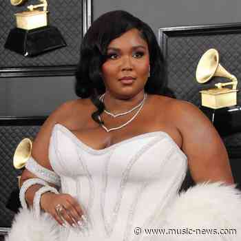 Lizzo stuns in blue lingerie during Rihanna's Savage x Fenty Vol 2. show