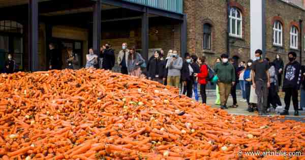 Art Installation Composed of 32 Tons of Carrots Becomes Bizarre Viral Sensation