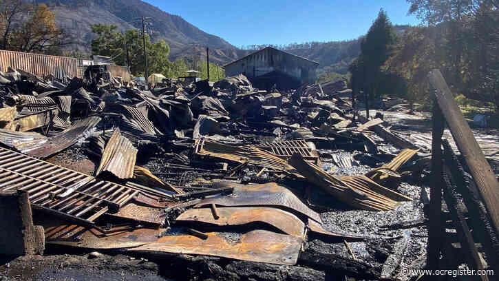 Fire tears through Los Rios Ranch apple farm in Oak Glen