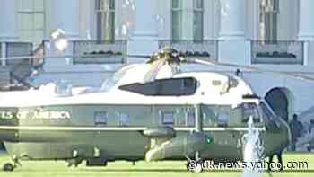 Why is President Trump being taken to Walter Reed Medical Center?