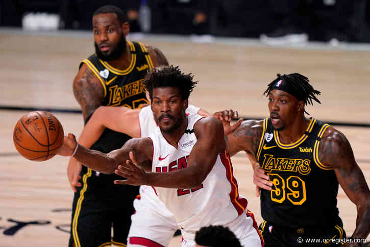 Jimmy Butler tries to will Heat to victory, but it’s not enough against locked-in Lakers